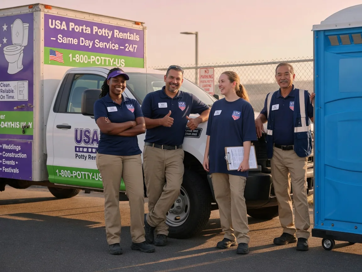 Porta Potty Rental company in Hurley, SD