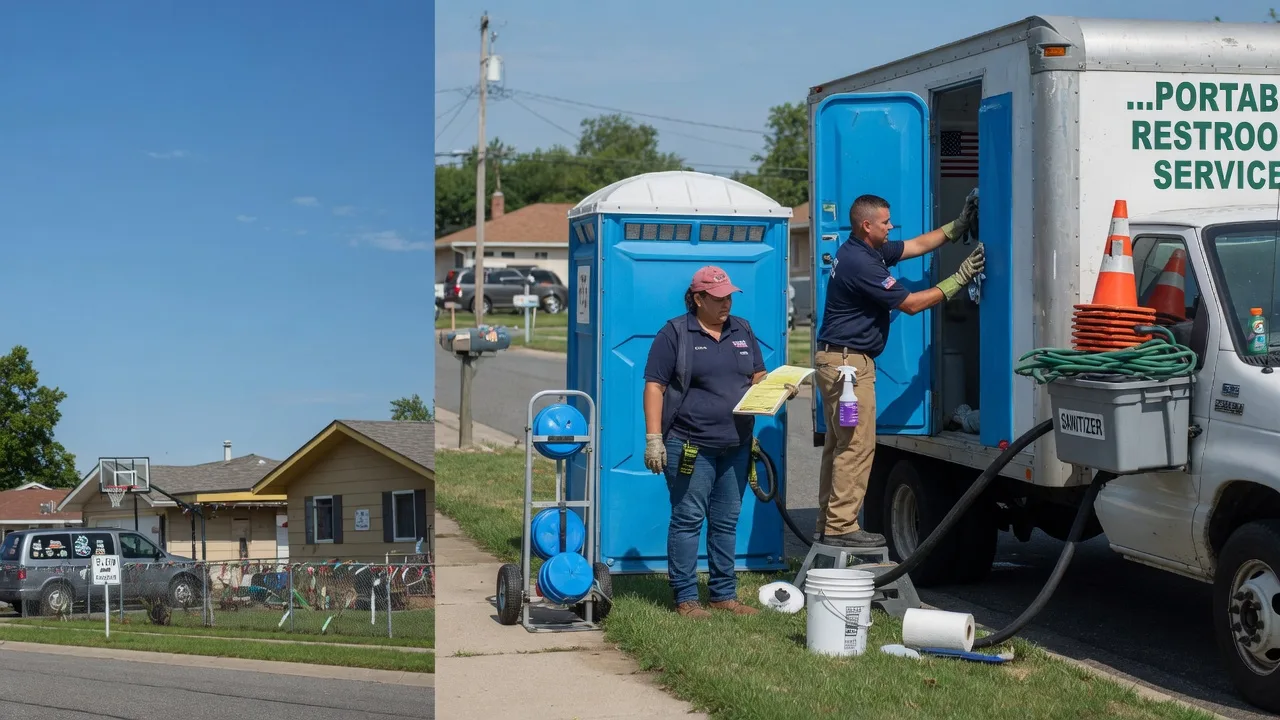 Portable Toilet Rental in Hurley, SD near me